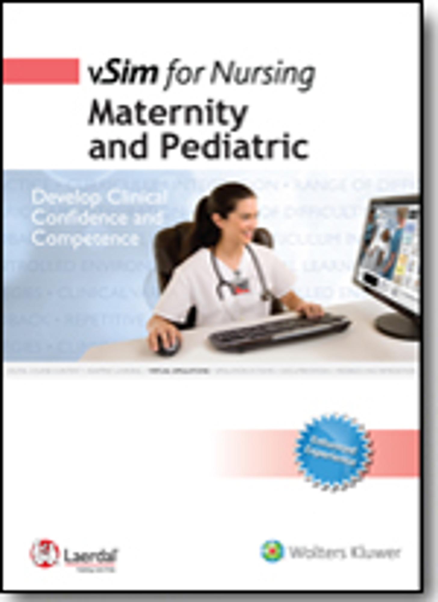Cover image for VSIM 2.0 F/NURSING:MATERNITY+PEDIATRIC