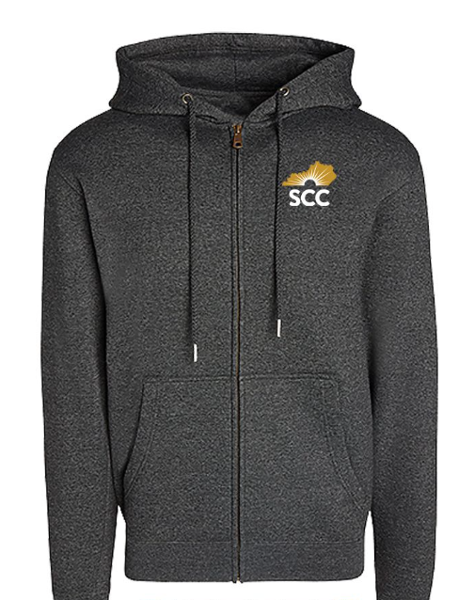 KSCC HOODIE FULL ZIP STATE LOGO LC; $59.99