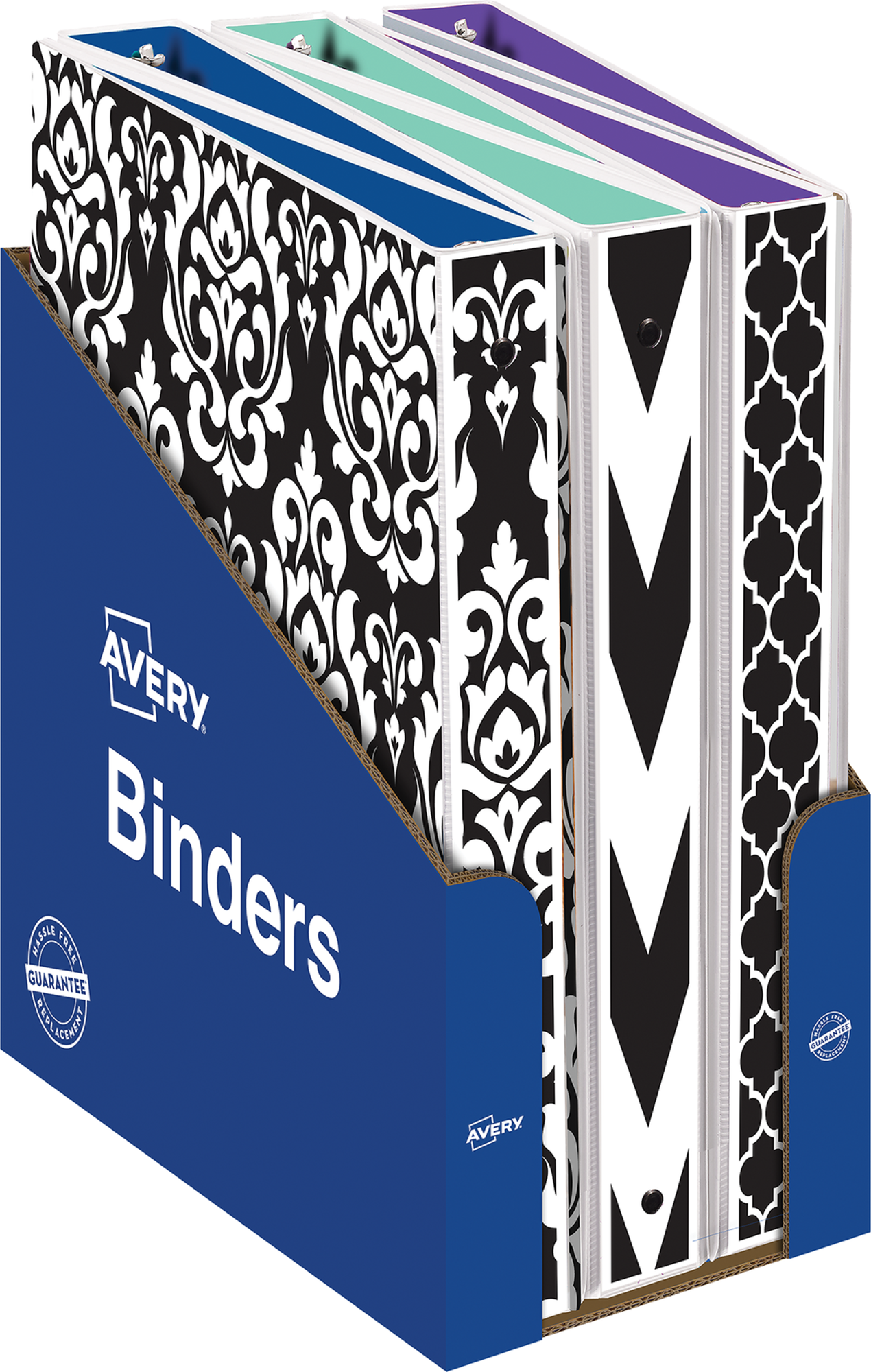 image of: Avery Fashion View Binder - Asst 1in Bulk