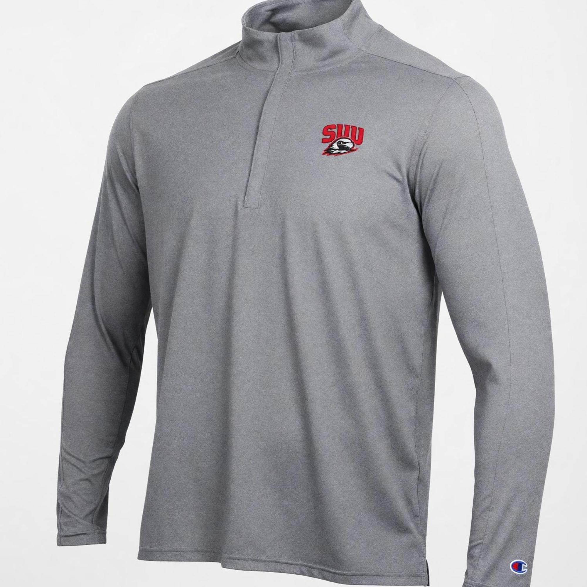 Product image 1 of 1 for CHAMPION 1/4 ZIP GRAY SOFT TOUCH SUU/THOR LEFT CHEST