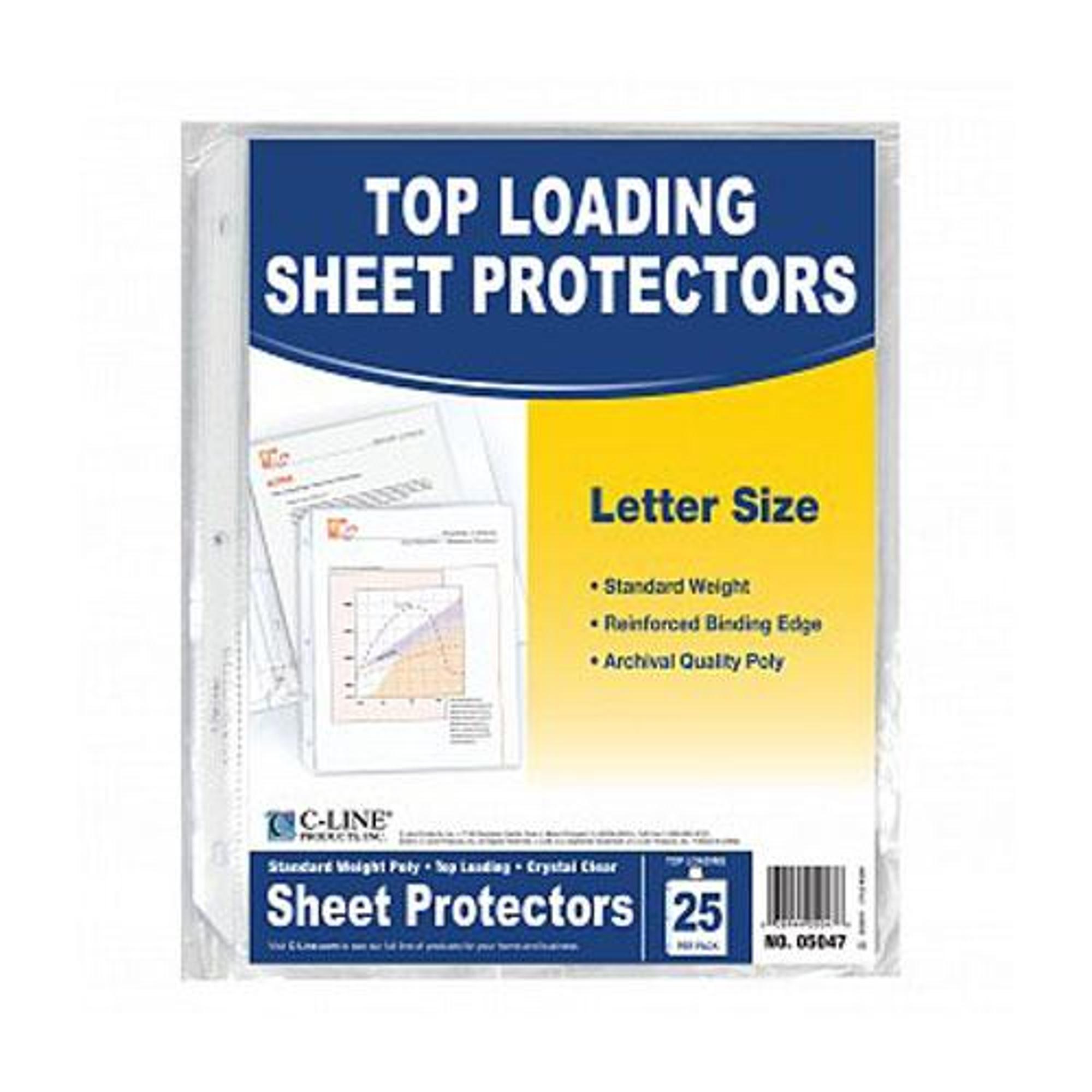 C-LINE Sheet Protectors 10pk