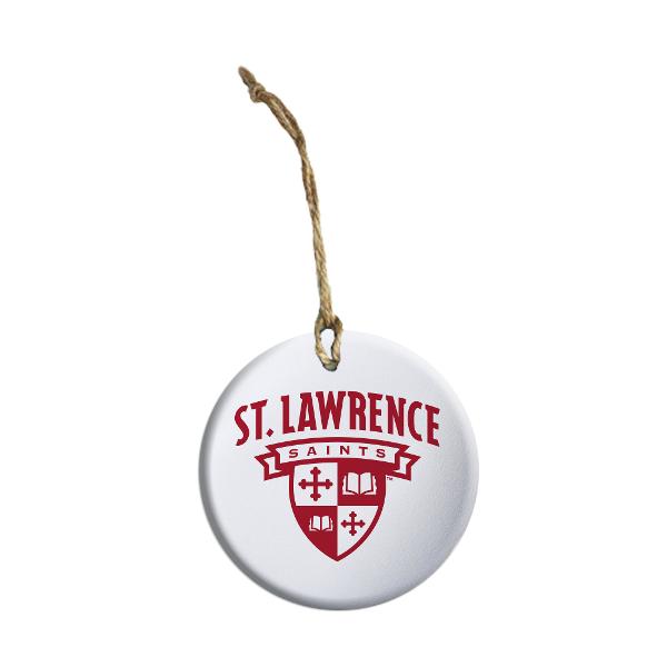 Ceramic Disc Ornament; $11.95