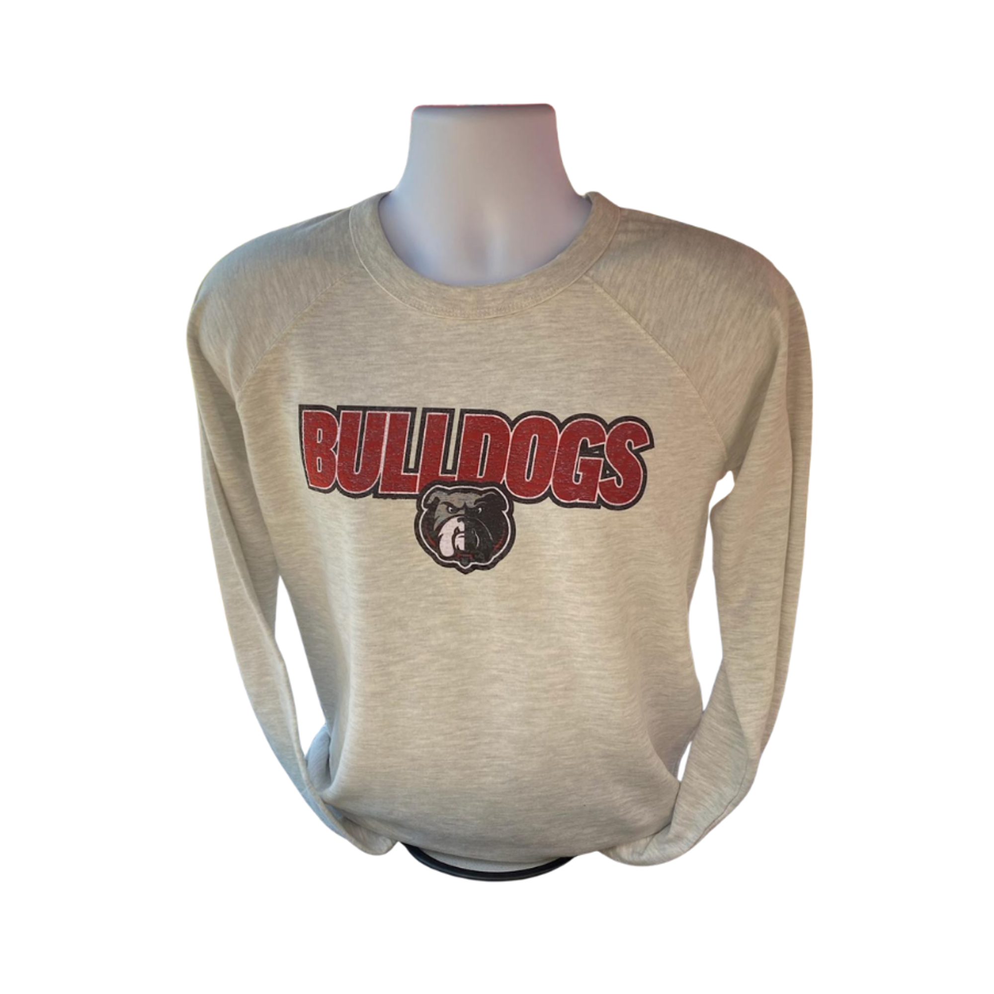Variant 2 of 2 for Bulldogs French Terry Heather Crewneck