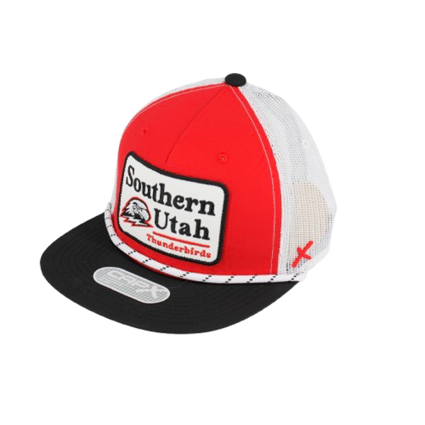 CapX Overdrive Red/White Hat – Thor SUU; $32.99