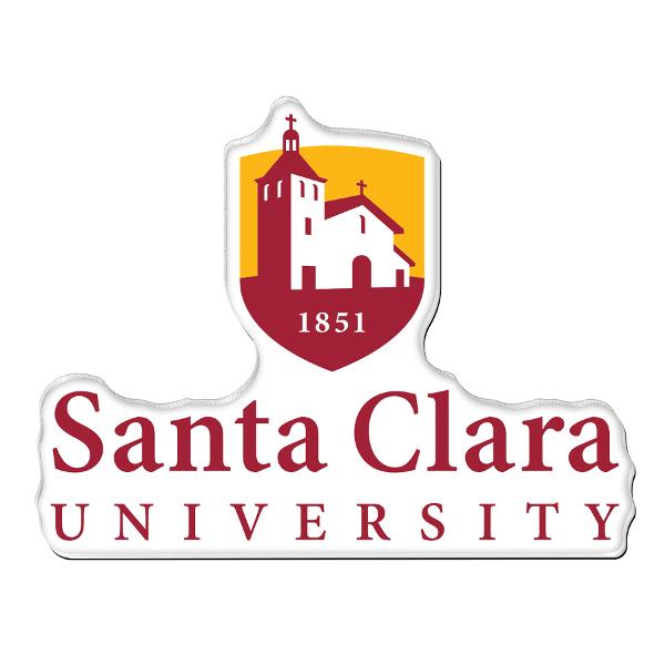Santa Clara University Acrylic Magnet; $7.98
