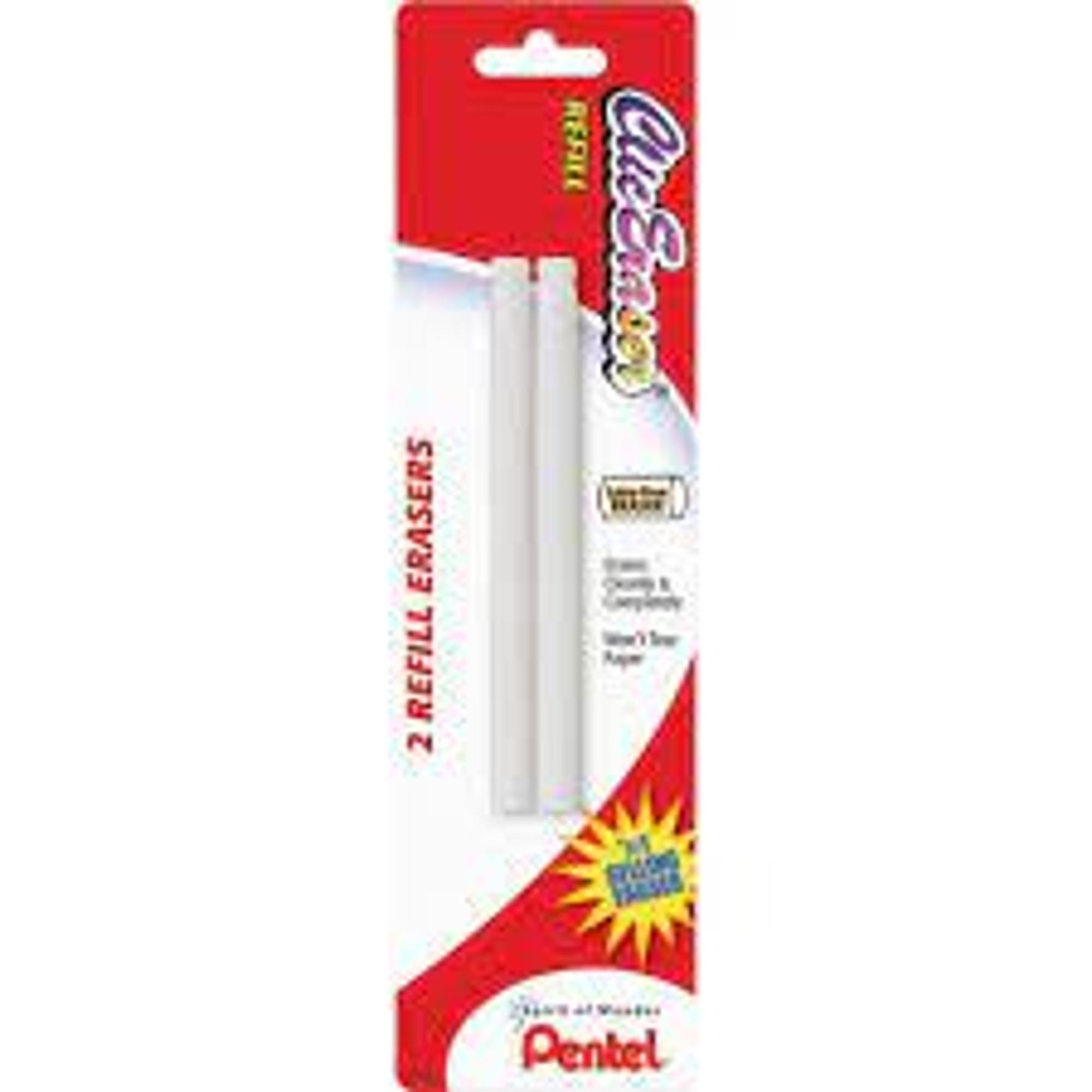 Pentel Clic Eraser Refill 2pk KVCC Bookstore