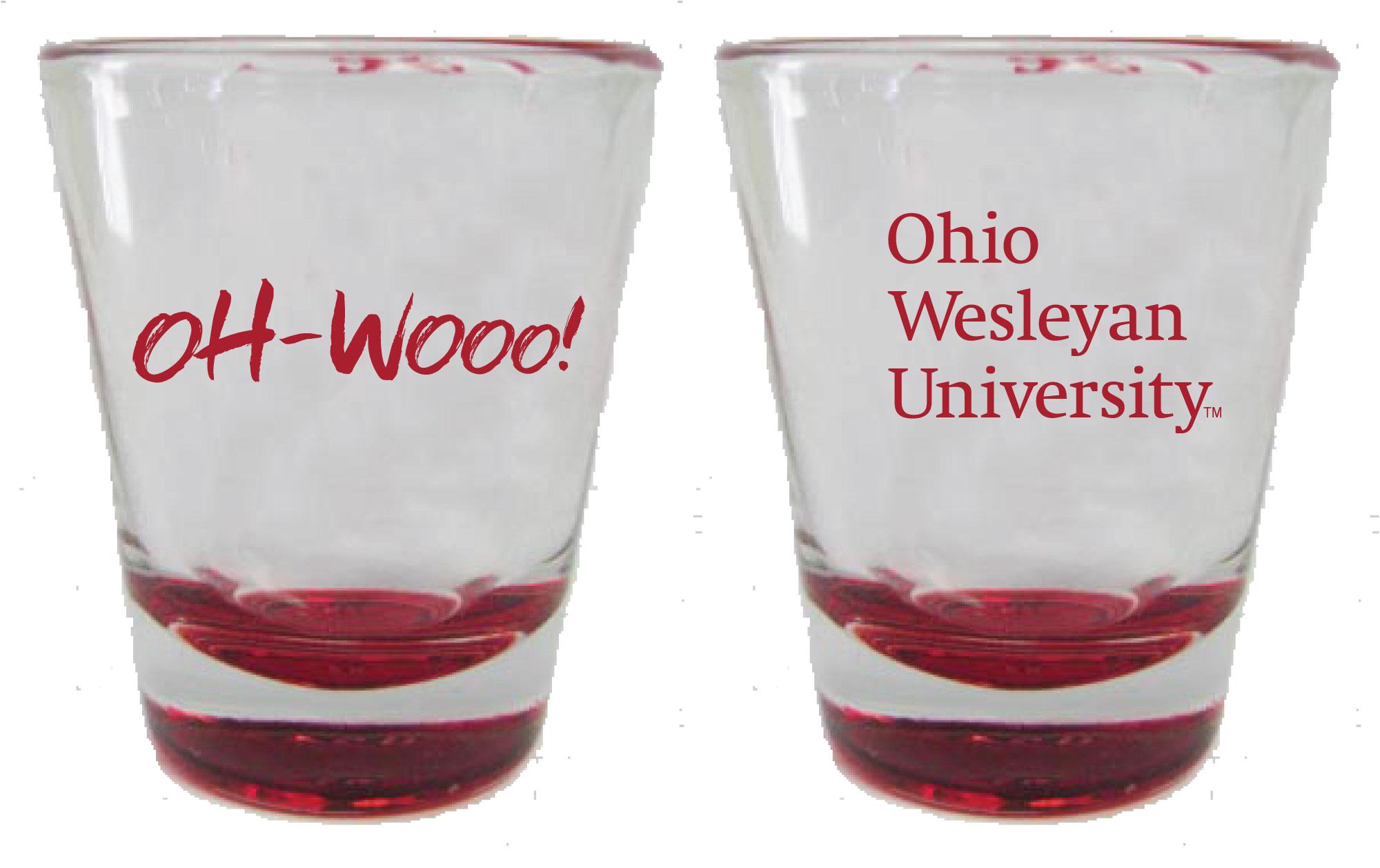 Product image 1 of 3 for Owu Glass 1 1/2 oz Red Bottom