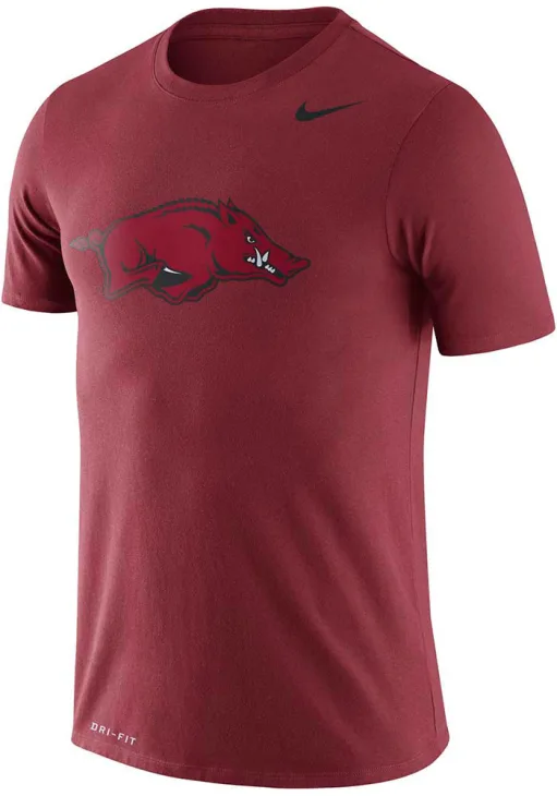 image of: Arkansas Razorback Nike College Dri-FIT Legend Short Sleeve Tee