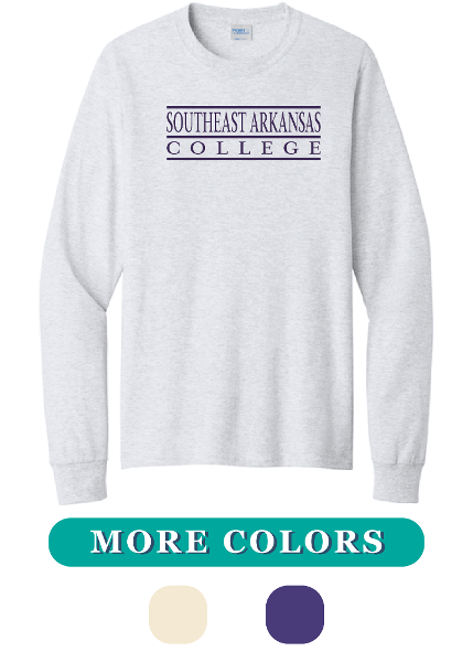 Southeast Arkansas College Bar Long Sleeve Tee; $19.98