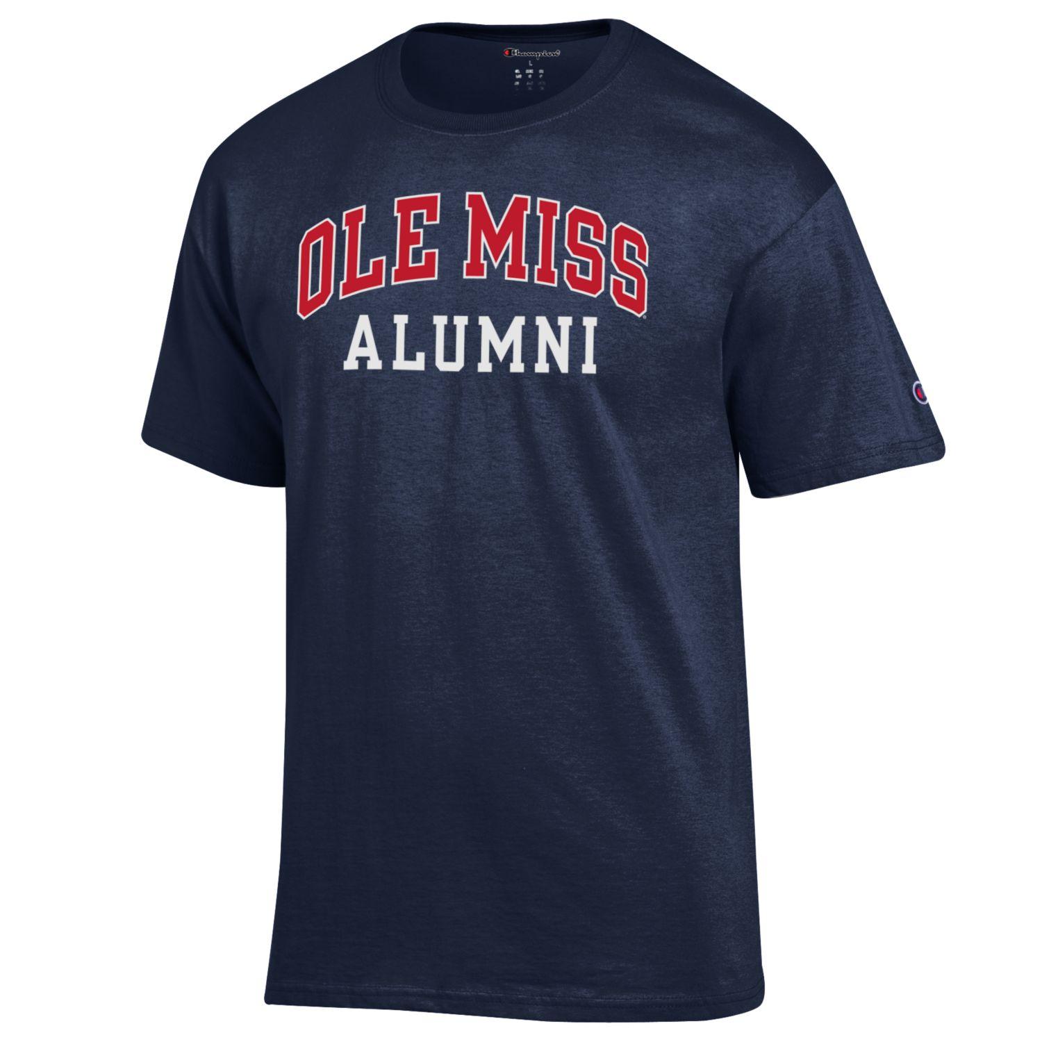 image of: Ole Miss Alumni Arch Tee Navy