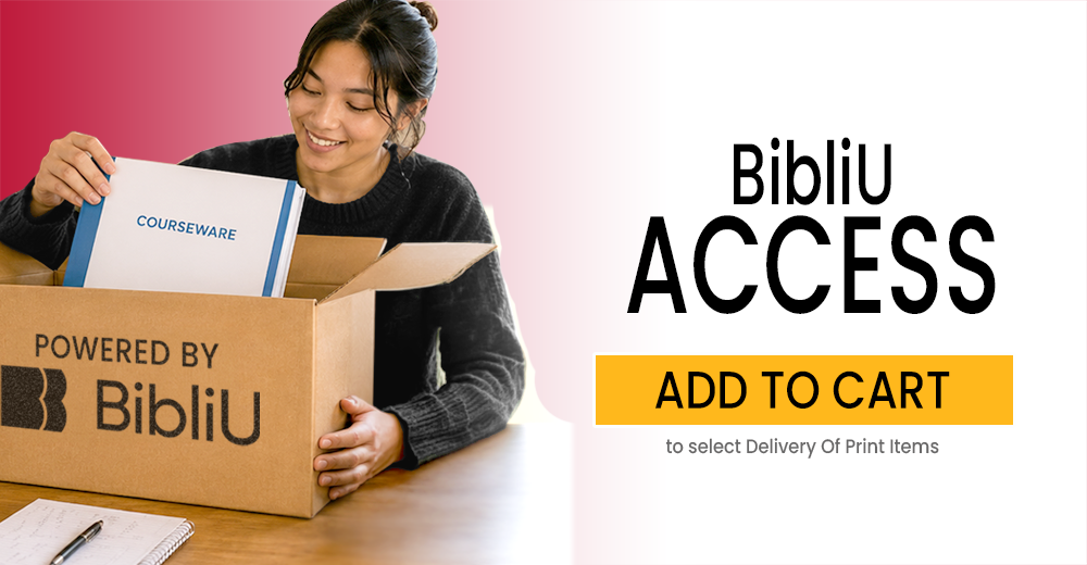 BibliU Access. Add to cart to select Delivery of Print