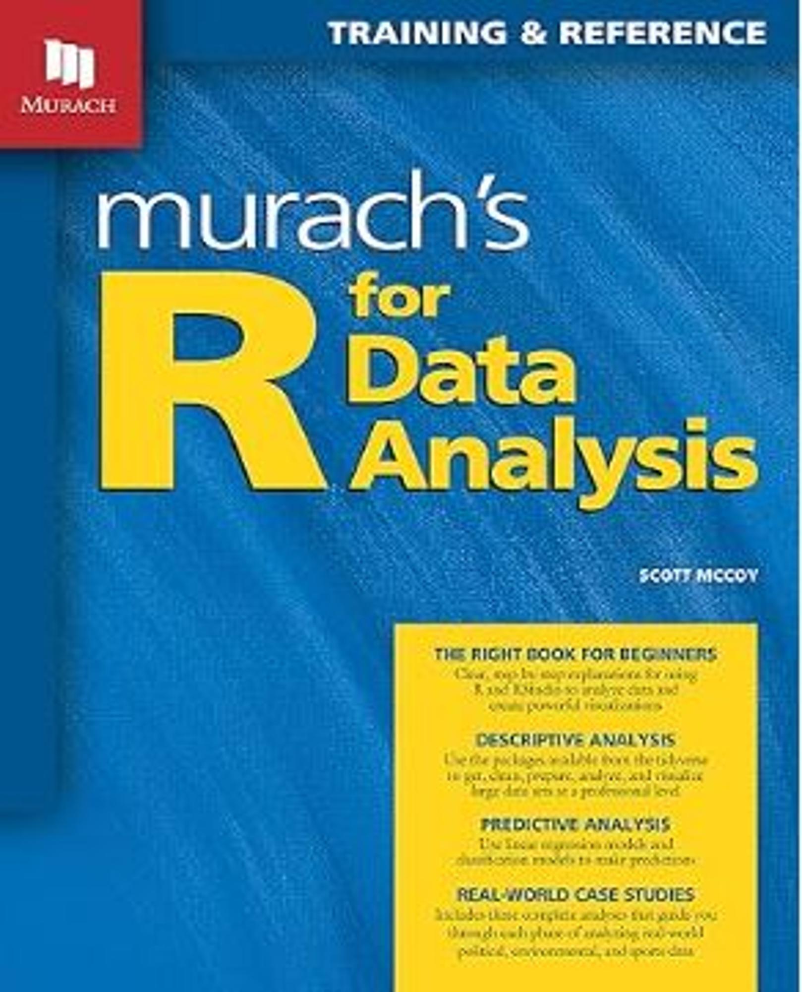 Cover image for MURACH'S R F/DATA ANALYSIS