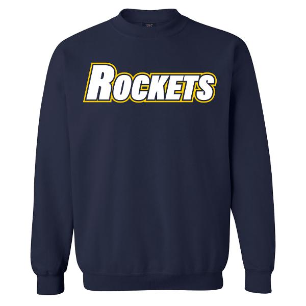 Rockets Fundamental Fleece Crew Sweatshirt; $29.95