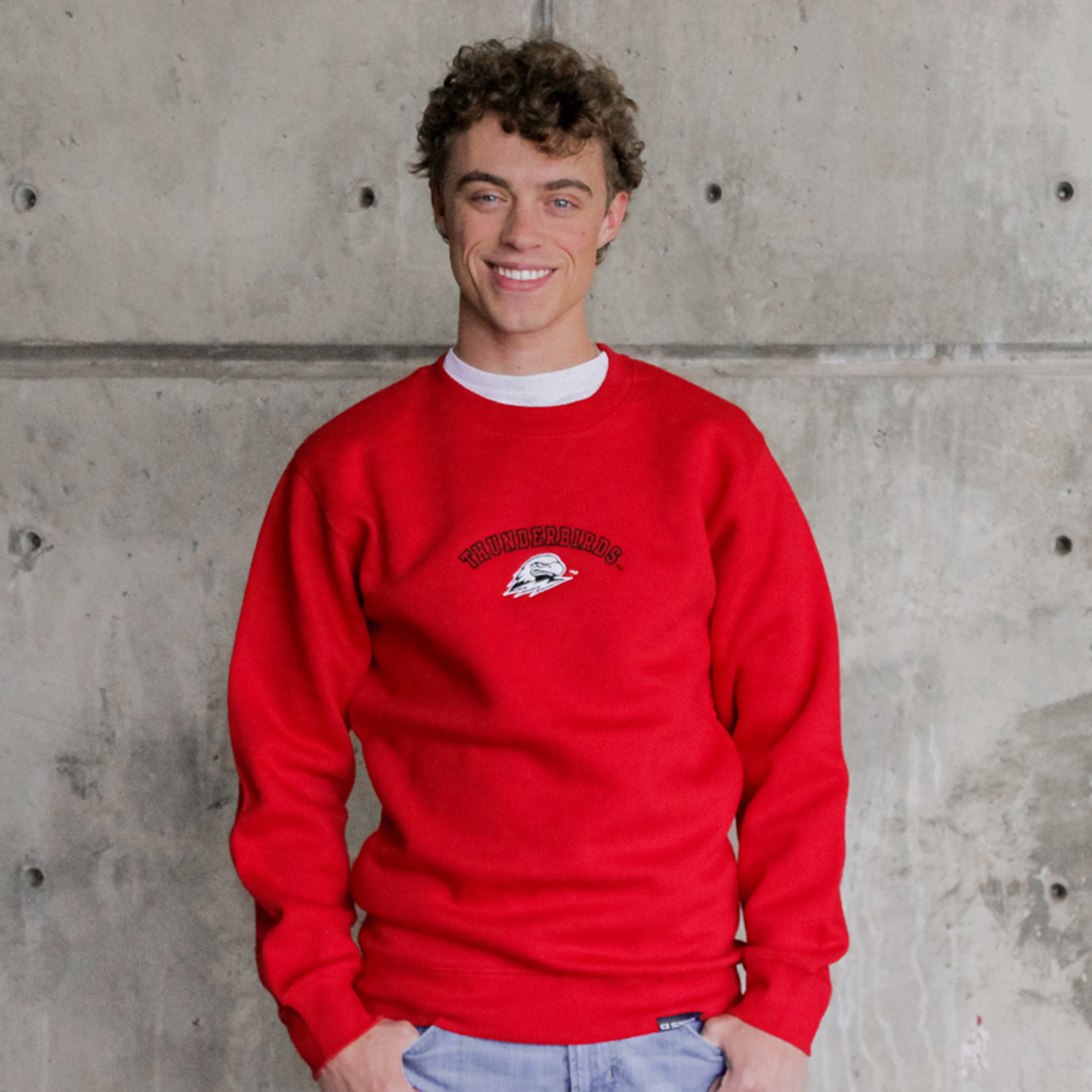 image of: CI Sport Embroidered Thunderbirds Crew