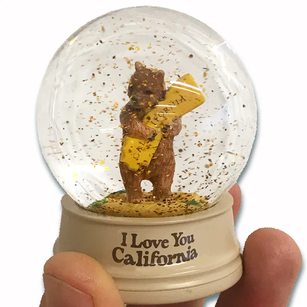 Product image 1 of 1 for Mini CA Bear Hug Water Globe