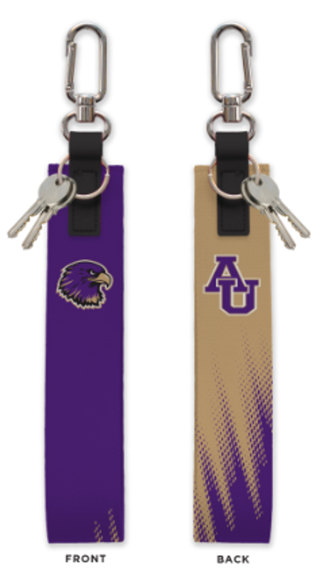 image of: AU OVERSIZED STRAP KEYCHAIN