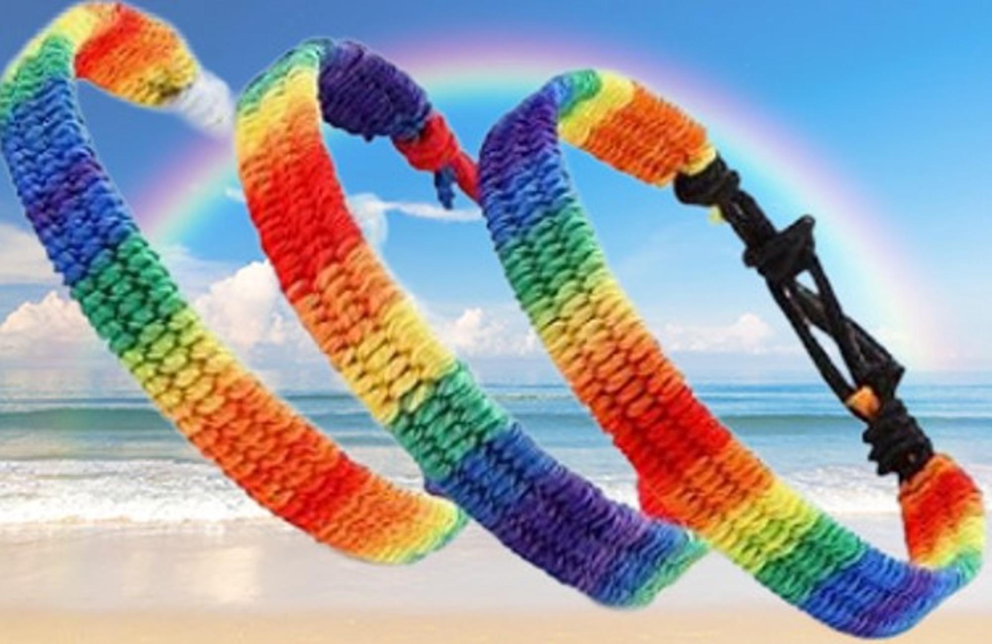 Product image 2 of 3 for PRIDE Braided Rainbow Bracelet