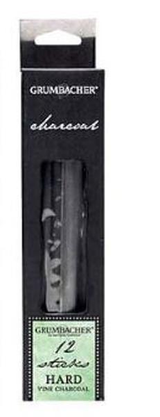 Grumbacher Hard Vine Charcoal 12pk; $9.99