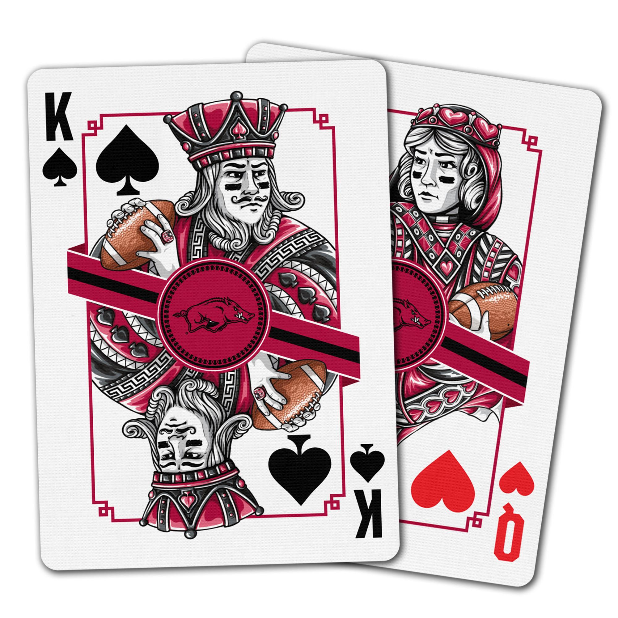 Arkansas Razorbacks Classic Series Playing Cards by You The Fan ...