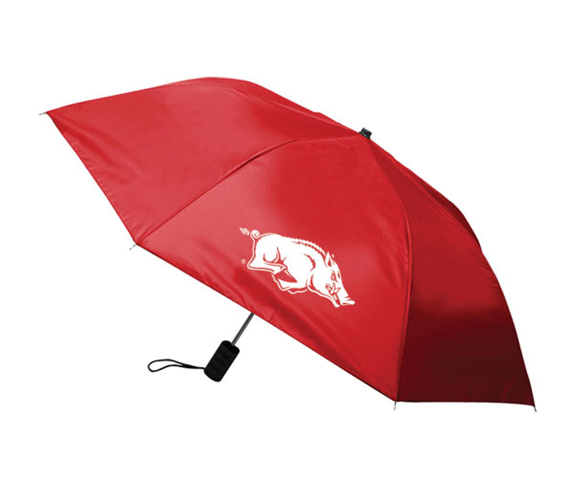 Variant 2 of 2 for Arkansas Razorbacks 40" Auto Open Compact Umbrella