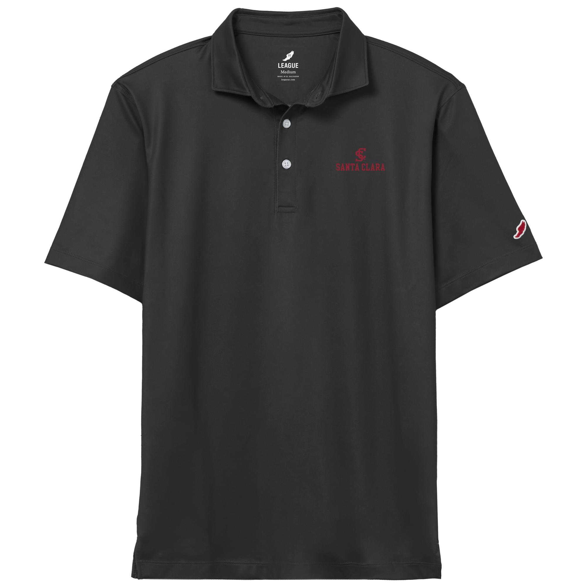 image of: Santa Clara Broncos Core Polo, True Graphite