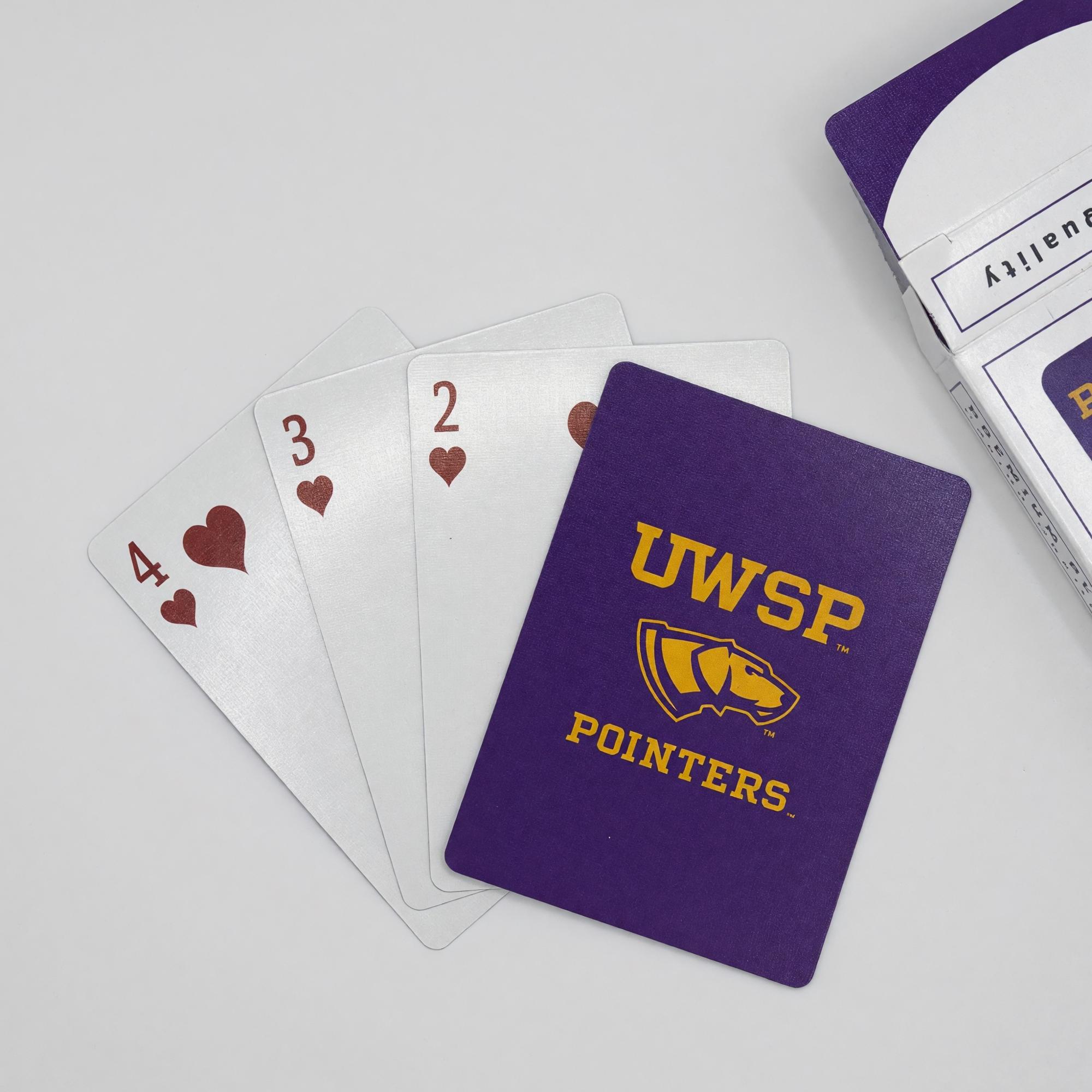 Product image 1 of 2 for University of Wisconsin Stevens Point Playing Cards