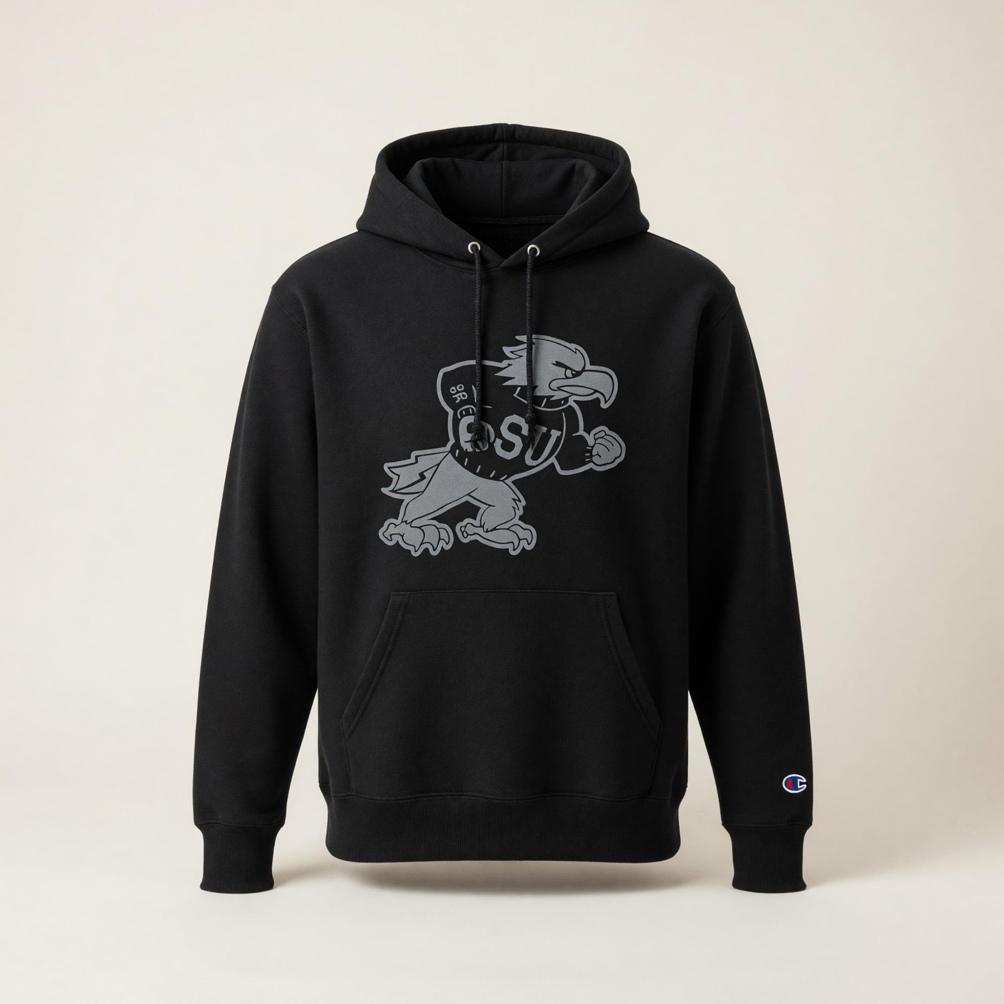 Product image 1 of 2 for CHAMPION HOOD BLACK FIGHTING BIRD