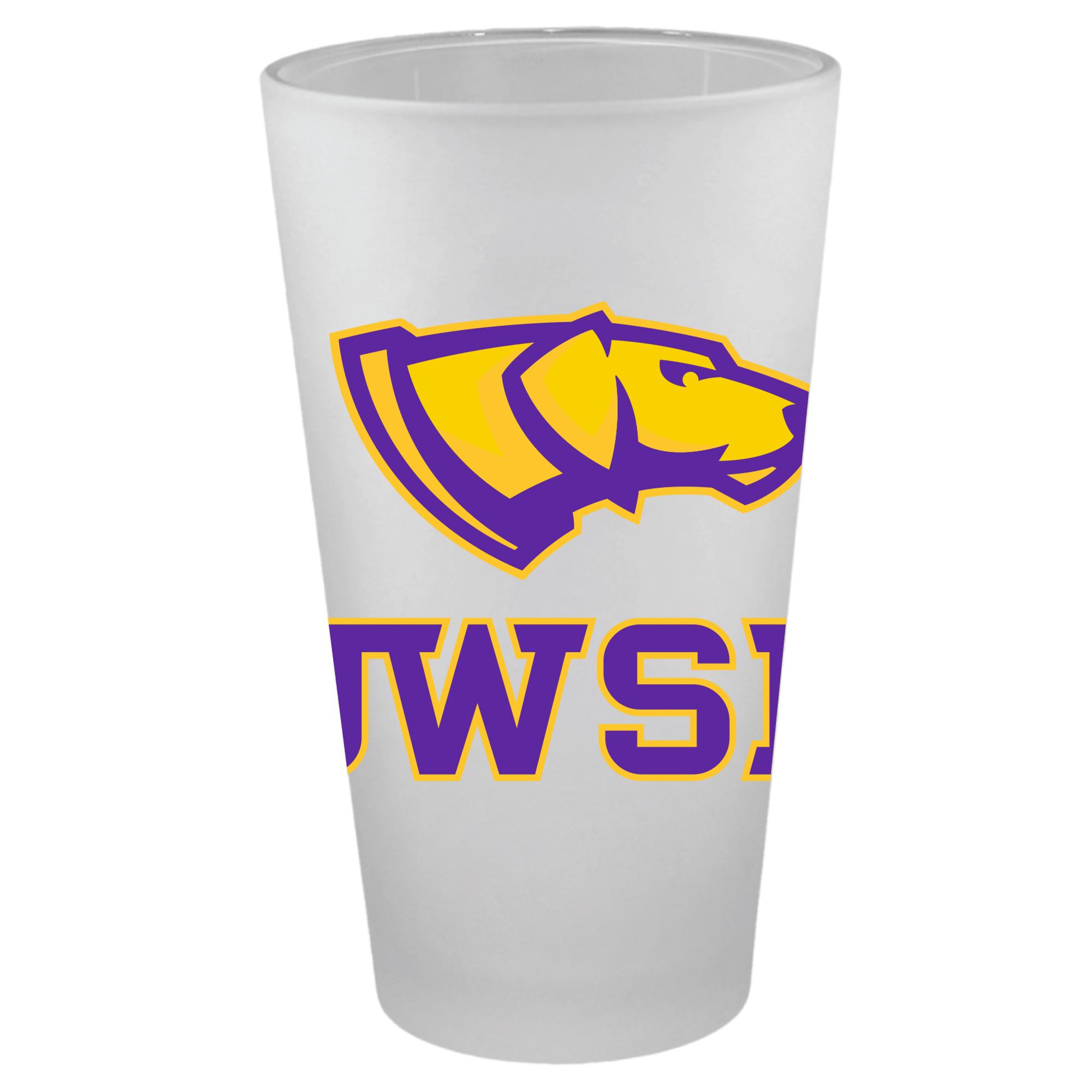 Product image 1 of 1 for UWSP Pointers Frosted Pint Glass