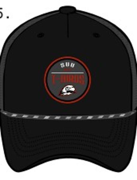 CAPX HAT EMBER BLACK ROUND PATCH SUU T-BIRDS ADJUST 1897; $32.99