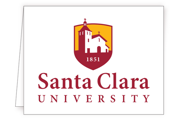 Santa Clara University Note Cards 10 Pack w/ Envelopes; $3.98
