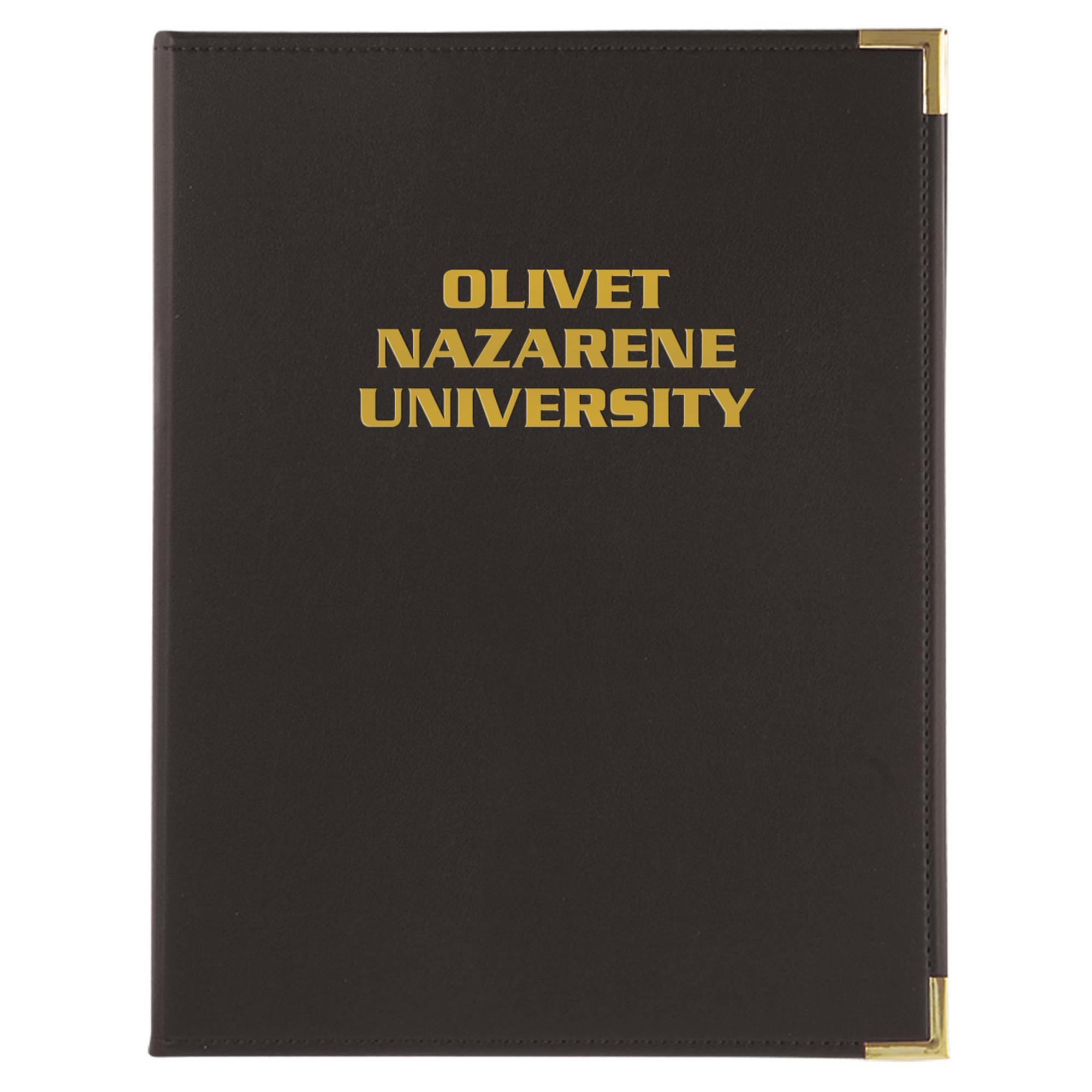Product image 1 of 1 for Olivet Nazarene University Classic Padfolio, Black