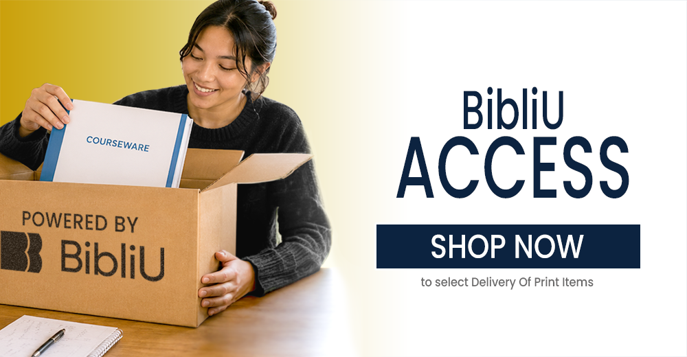BibliU Access: Shop now to select delivery of Print Items