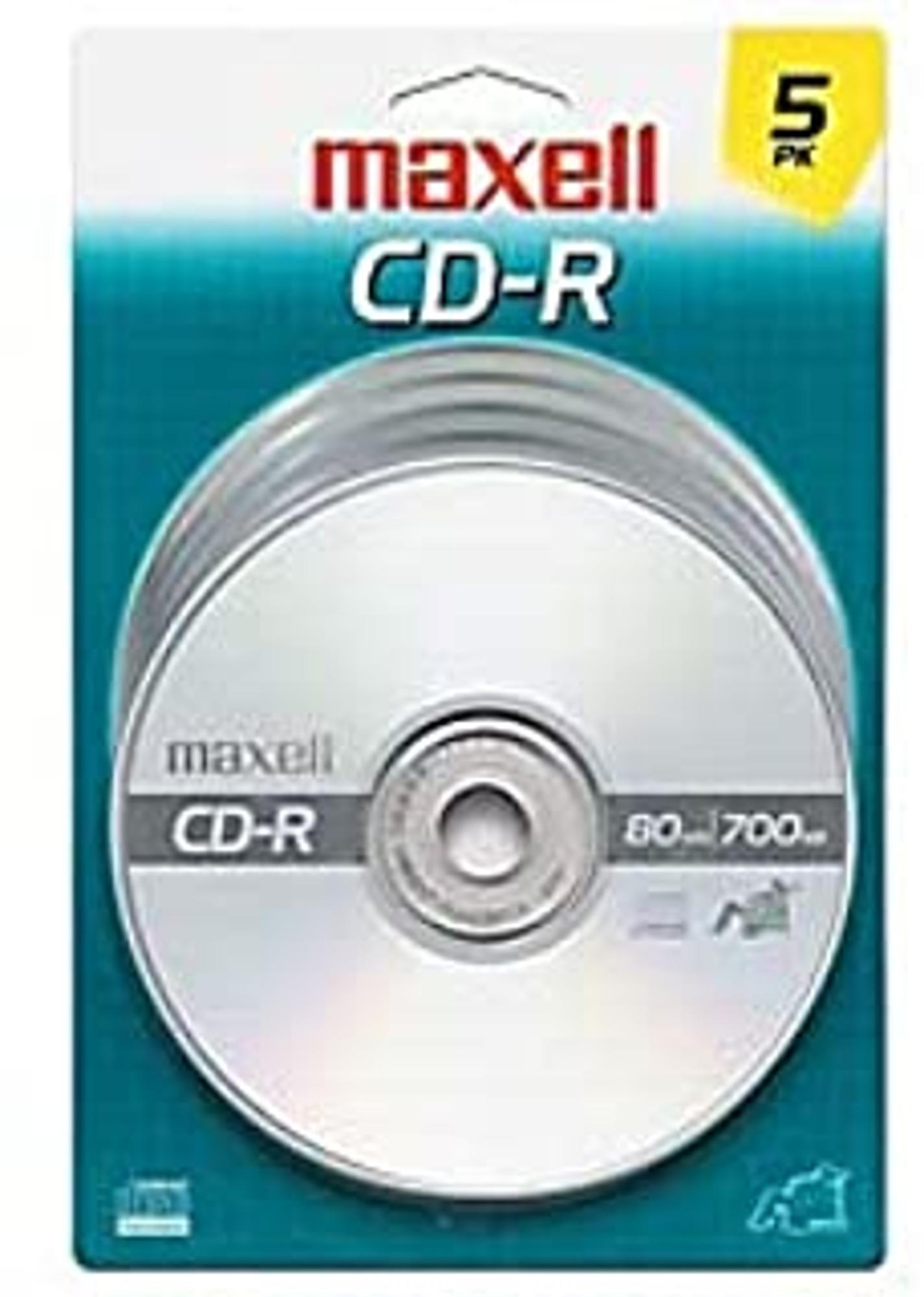 image of: 700 MB 5 PACK