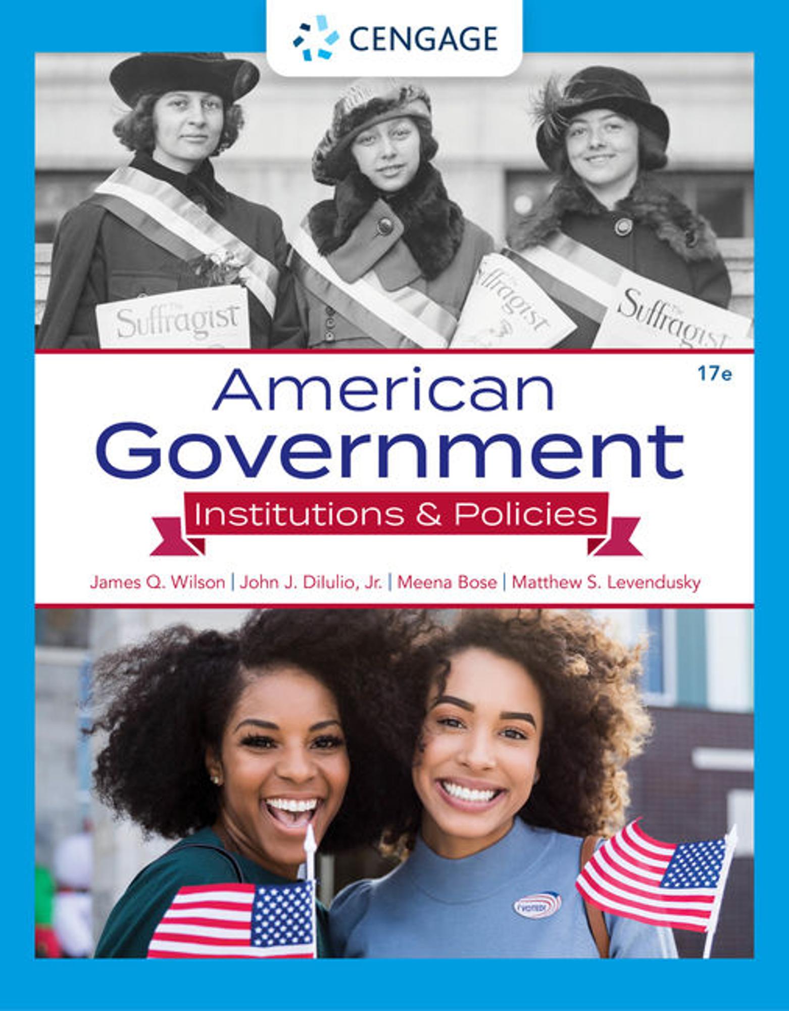Cover image for Bundle: American Government: Institutions and Policies, Loose-leaf Version, 17th + MindTap, 1 term Printed Access Card