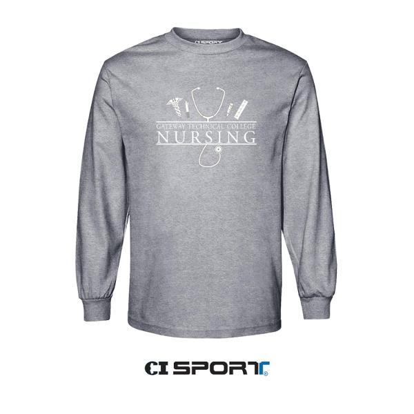 GTC L/S TEE NURSING; $22.99