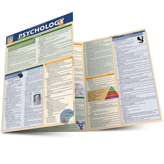 Cover image for PSYCHOLOGY LAMINATED STUDY GUIDE