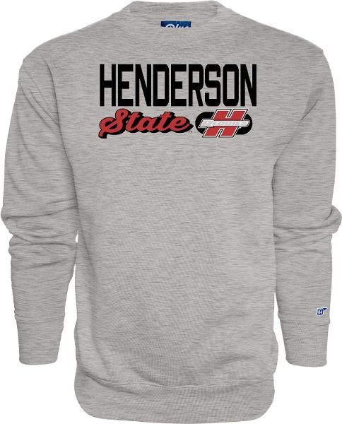 Henderson State Reddies Rusty Iron Campbell Crew; $46.99