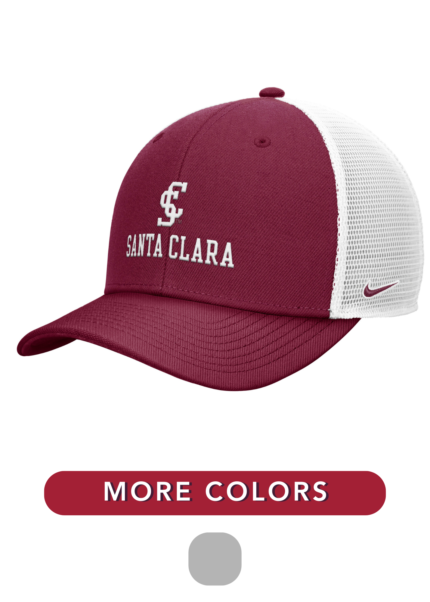 image of: Santa Clara Broncos Nike Rise Trucker Cap