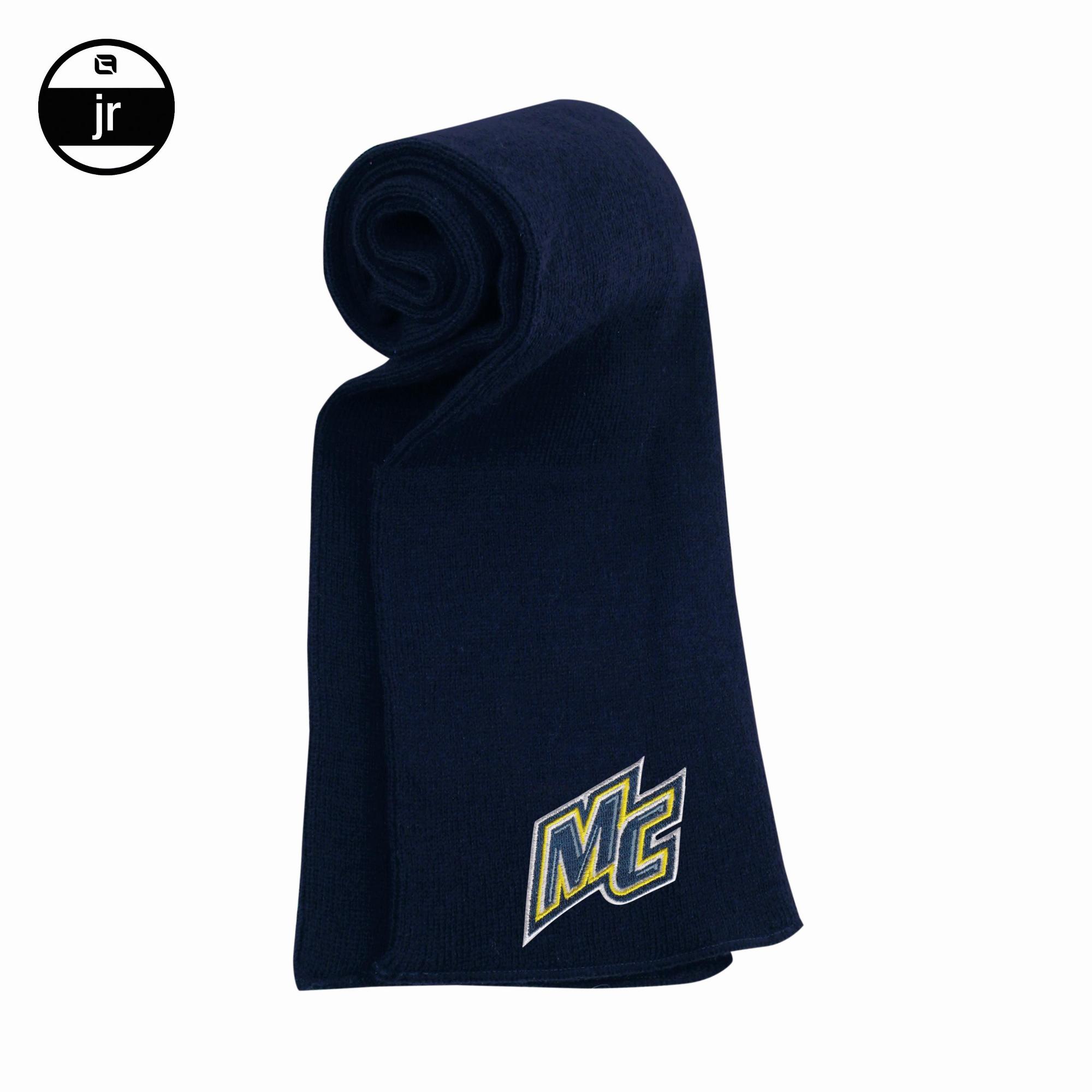 Youth MC Navy Knit Scarf