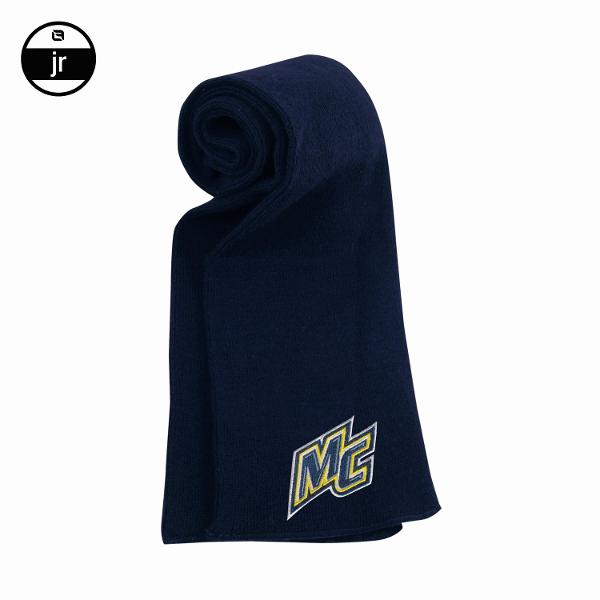Youth MC Navy Knit Scarf; $26.99