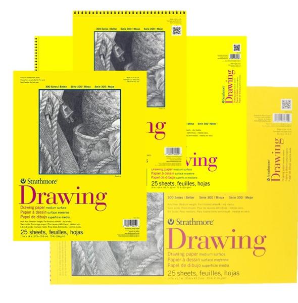 Strathmore 300 Series Drawing Paper - 70lb; $5.99