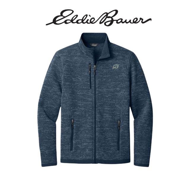 Eddie Bauer River Blue Navy Sweater Fleece Full-Zip; $159.99