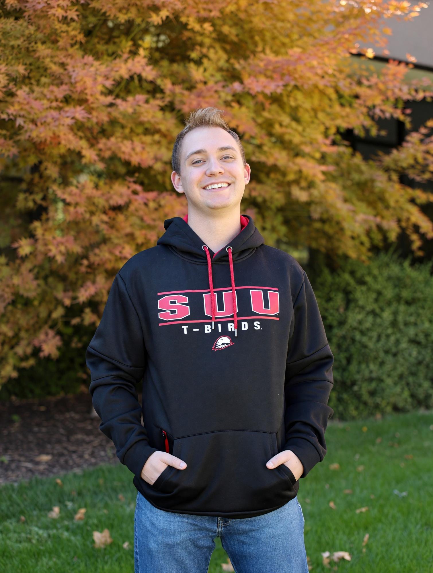 Product image 1 of 1 for Colosseum Hoodie – Black (SUU T-Birds Thor)