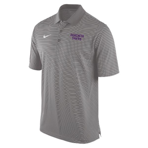 Ouachita Tigers Dri-Fit Tour Stripe Polo; $84.99