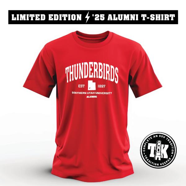 Limited Edition 2025 Alumni T-Shirt; $10.00