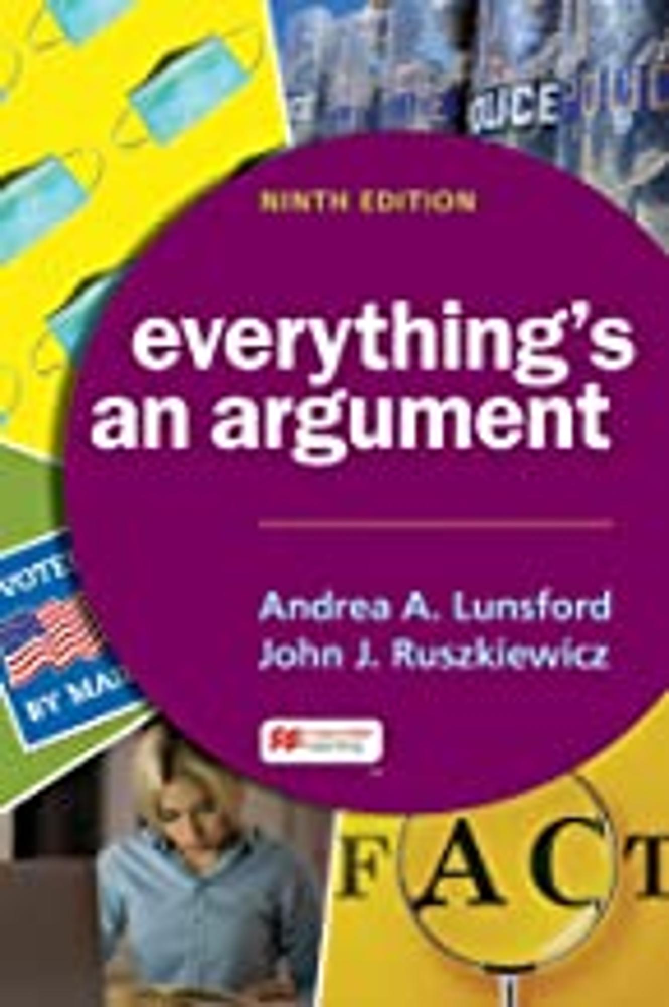 Cover image for EVERYTHING'S AN ARGUMENT