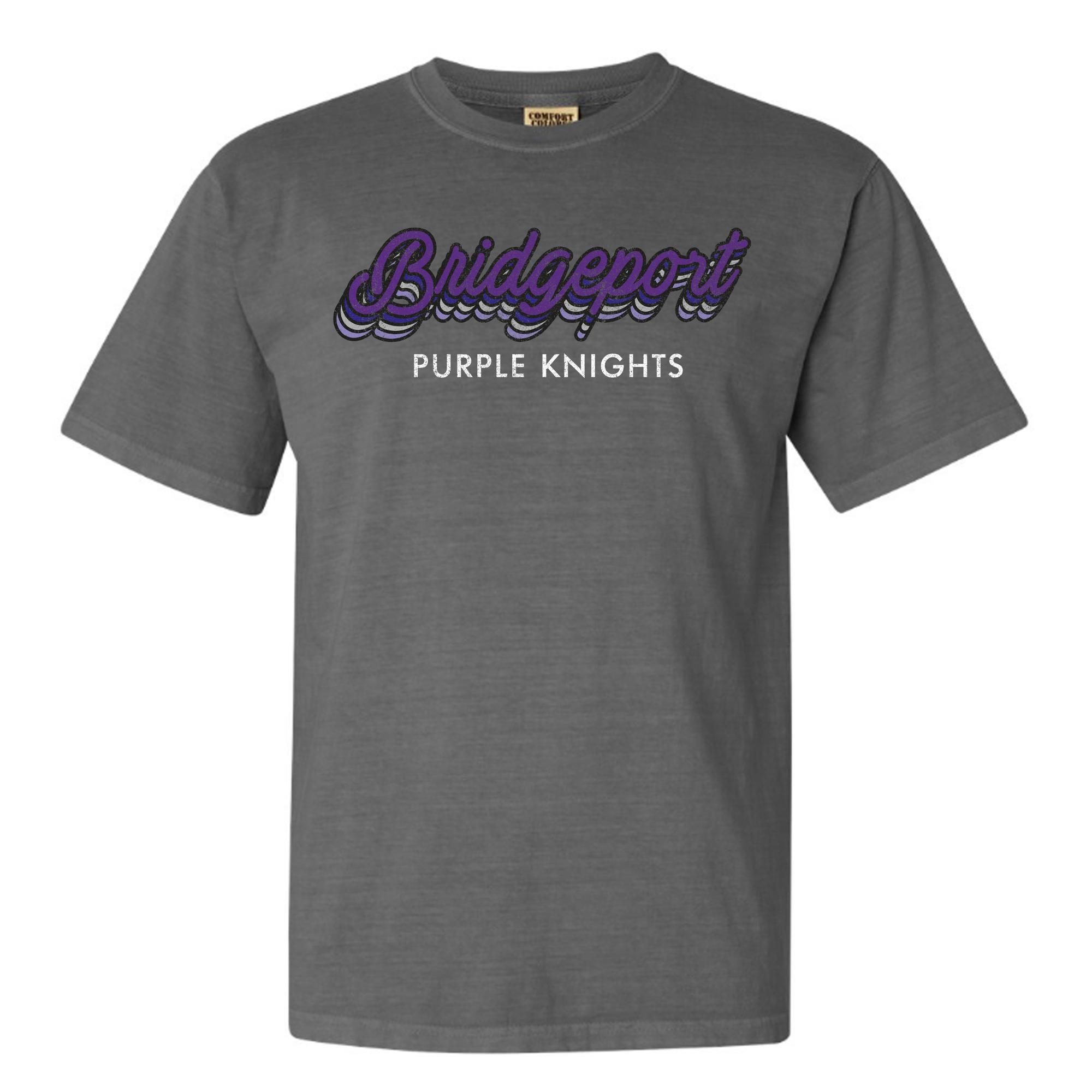 Bridgeport Purple Knights Comfort Colors Tee University of Bridgeport