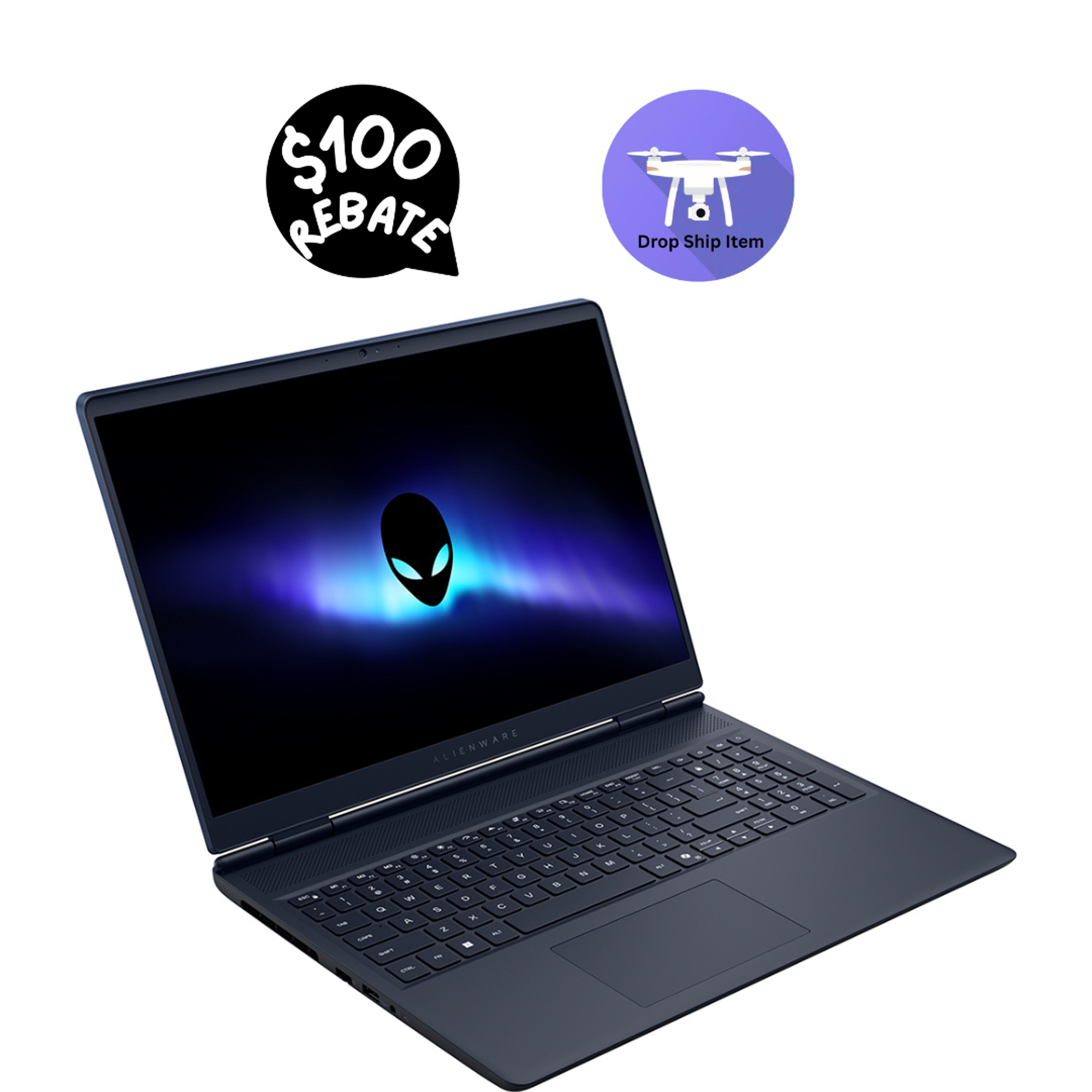 Product image 1 of 2 for DROP SHIP Dell Ailenware 15 16/512 GB