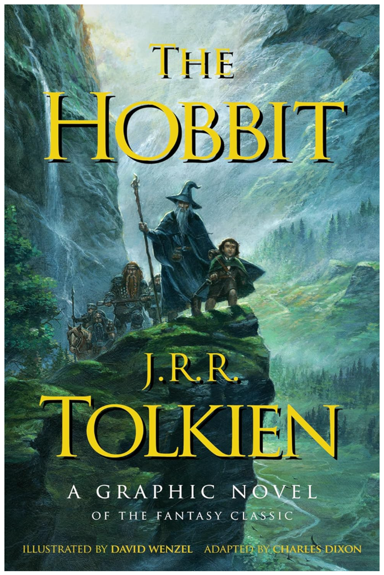 Cover image for THE HOBBIT: A GRAPHIC NOVEL