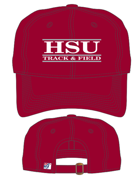 HSU Track & Field Classic Relaxed Hat; $25.99